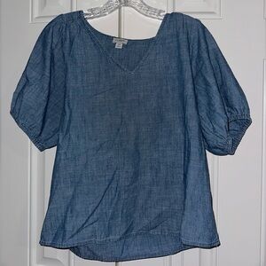 J-Crew Denim Like Shirt